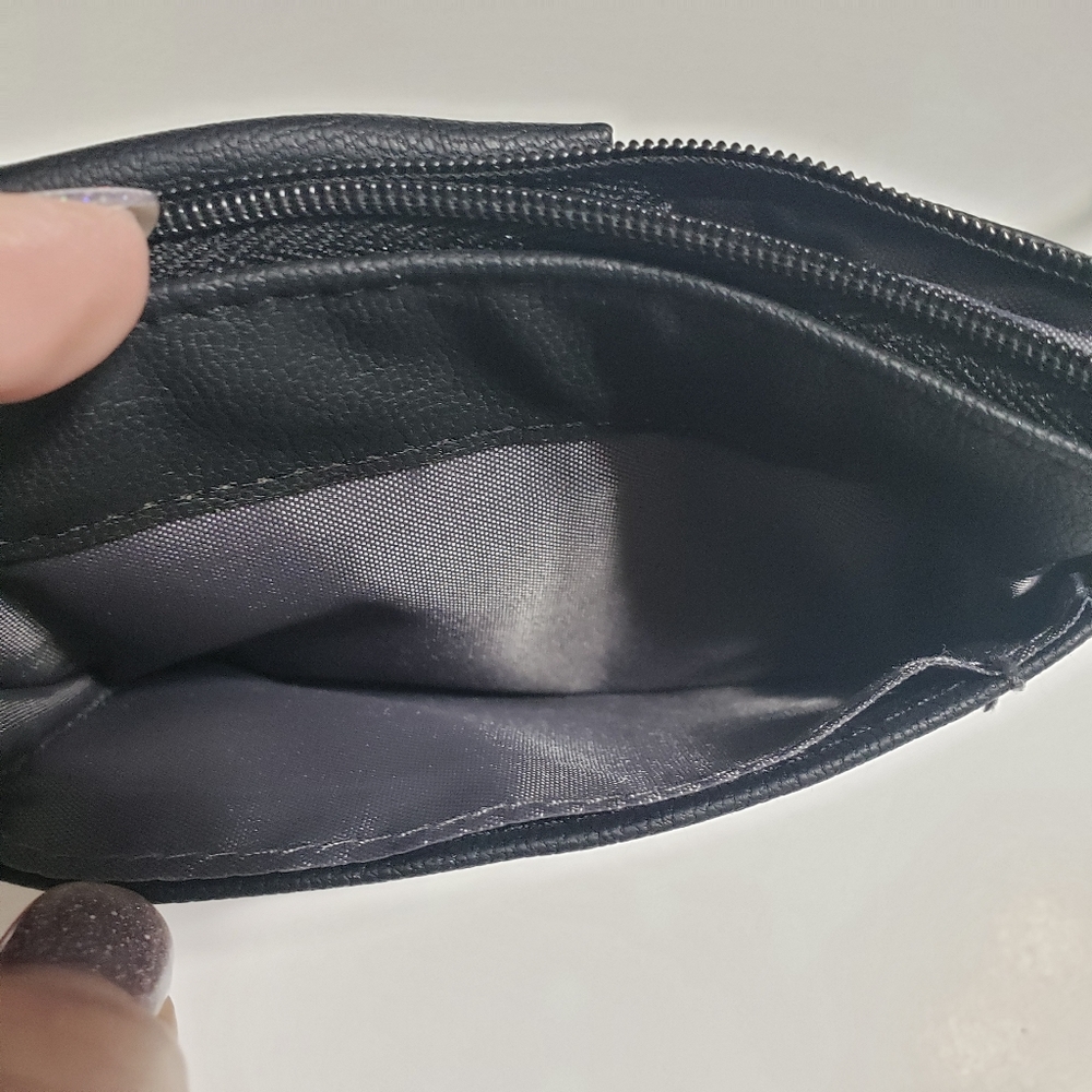 NWT Mundi Black Coin Purse/ID  Wristlet - Picture 6 of 8